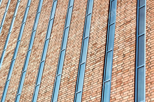 Preview: Facade of multistorey building