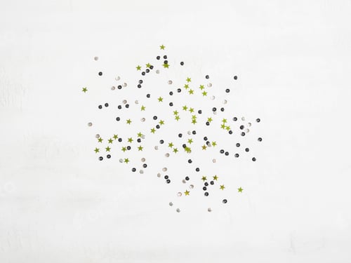 Preview: Festive multicolored confetti background