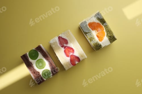Preview: Various Japanese Fruit Sandwith or Fruit Sando
