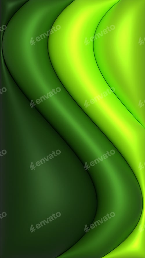 Preview: Abstract green background, 3D illustration