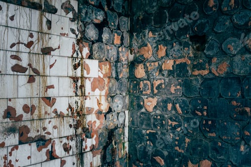 Visualização: Fundo
Dramático e abstrato de uma casa bombardeada.