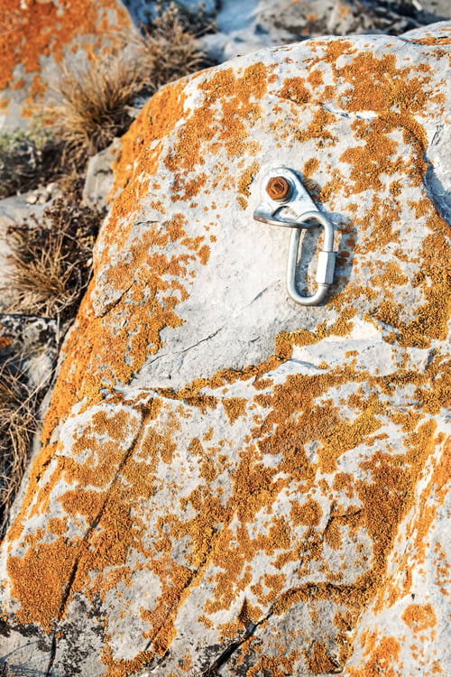 Preview: Сlimbing Carabiner Hook and Trigger Device for Mountaineering in Stone.