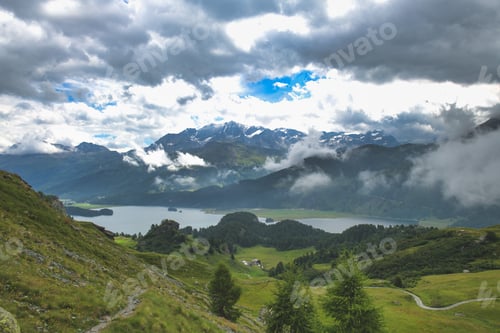 Preview: Landscape on the Swiss Alp