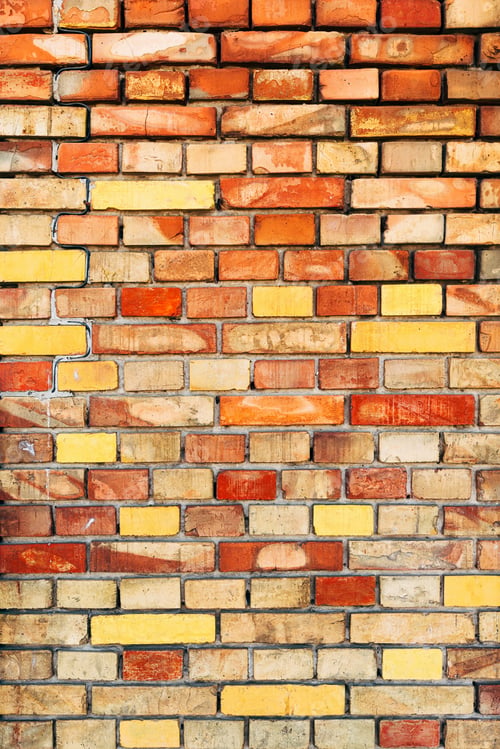 Preview: Vertical shot of rustic brick wall