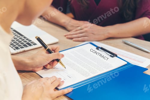 Preview: Team businesspeople meeting work at office desk. Teamwork partners team with Business strategy