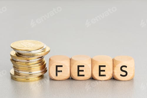 Preview: Cryptocurrency fees concept