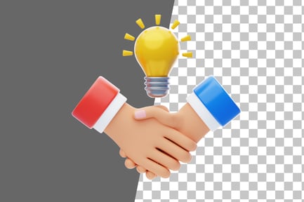 Preview: Creative Collaboration 3D Icon