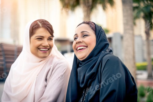 Preview: Two arabian girlfriends bonding and having fun