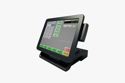 Preview: Pos terminal with touchscreen display