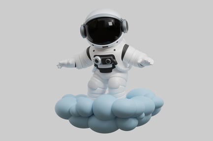 Preview: Astronaut on cloud