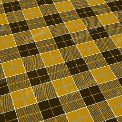 Preview: Plaid Fabric Pattern with Yellow and Brown Squares