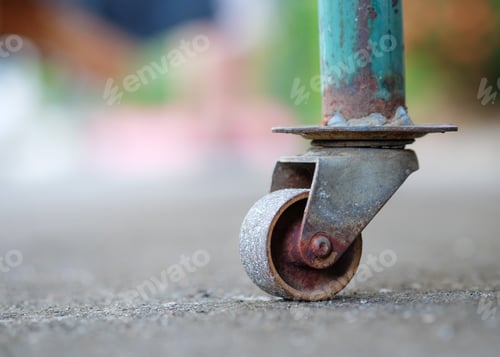Preview: Rusty wheels.