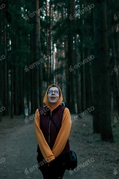 Preview: Happy girl outdoors