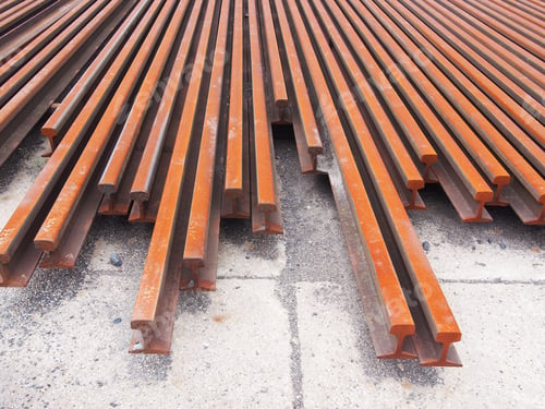 Preview: Stacked Rusty Rails