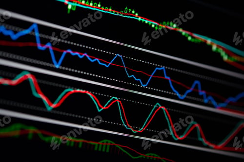 Preview: Close-up LED charts and summary info for making stock trading graph