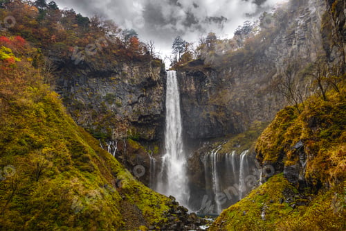 Preview: Kegon Waterfall in Nikko, Japan
