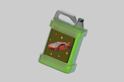 Preview: Car canister with sports car