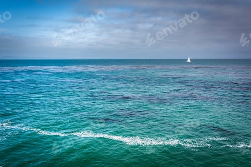 Preview: View Of The Pacific Ocean, In Santa Cruz, California.