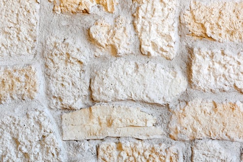 Preview: Wall lined with porphyry stones