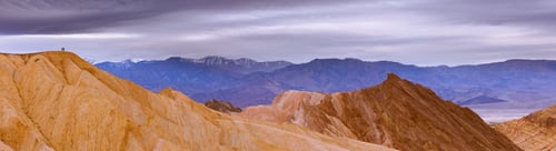 Preview: Hiking in Death Valley epic panoramic landscape