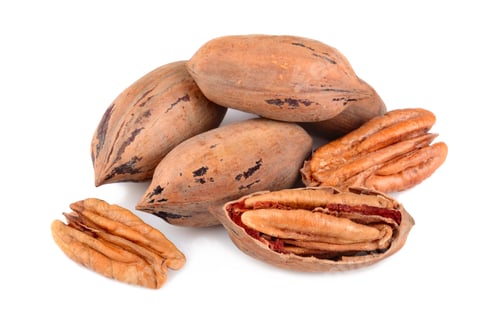 Preview: Stack of pecan nuts
