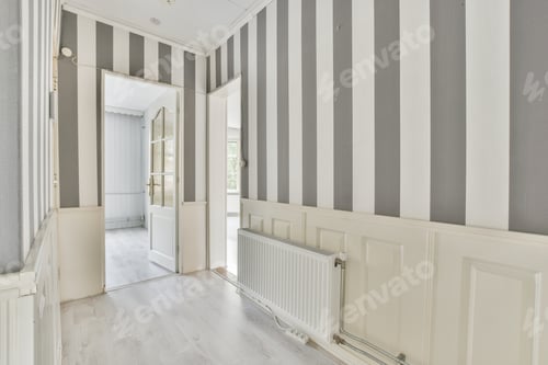 Preview: Entrance and hallway of modern apartment