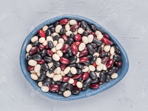 Preview: Mixed of black, red and white beans