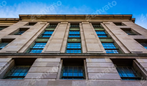 Preview: Government Building In Washington, Dc.
