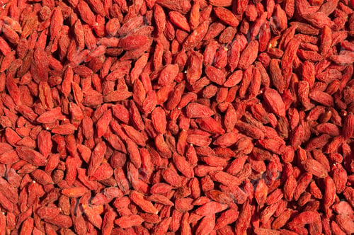 Preview: Dried goji berries background