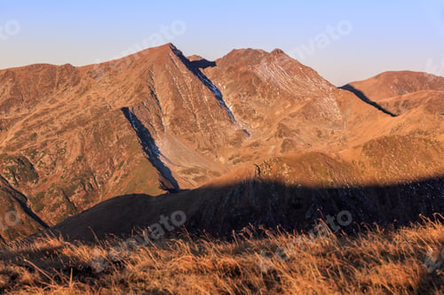 Preview: sunrise in Fagaras Mountains, Romania