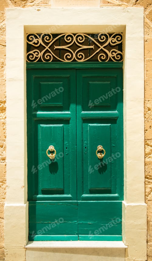 Preview: front door to house