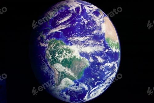 Preview: Graphic of earth seen from space