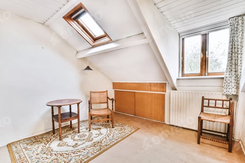 Preview: An amazing room with a wooden armchair