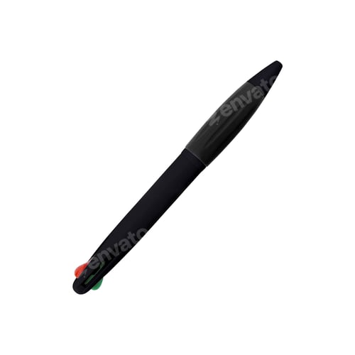 Preview: Black pen on white background