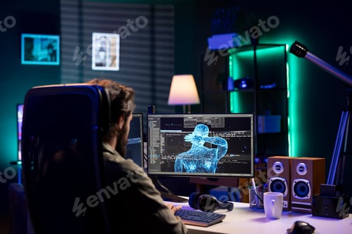 Preview: AI becoming sentient, greeting IT specialist working from home