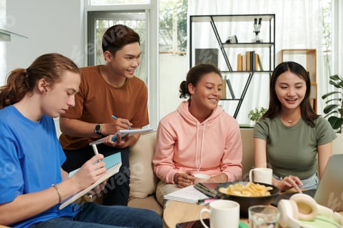 Preview: Teens Studying at Home