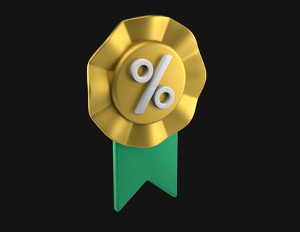 Preview: Gold Discount Badge