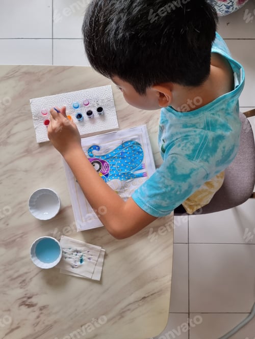 Preview: Batik colouring