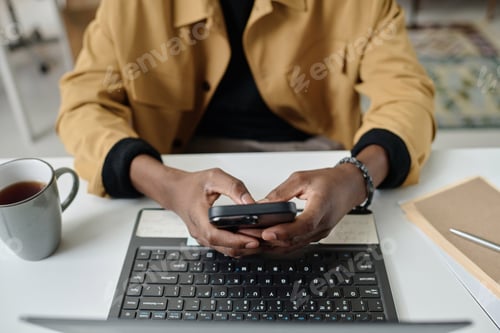 Preview: Man Using Modern Technologies for Remote Work