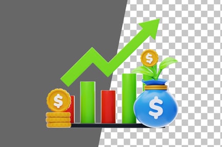 Preview: Fixed-Income Investments 3D Icon