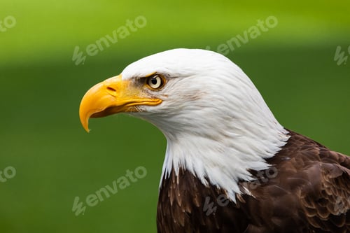 Preview: Haliaeetus leucocephalus eagle head