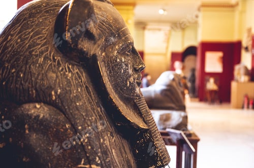 Preview: Ancient Egyptian artifact in a museum in Egypt