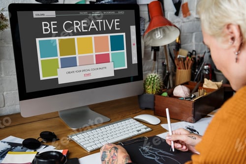 Preview: CMYK Inspiration Creative Colours Graphics