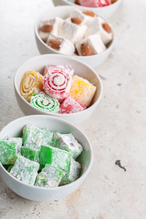 Preview: Turkish delight close up