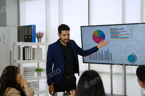 Preview: White collar worker are meeting at office.