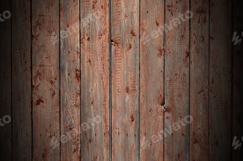 Preview: The texture of an old rustic wooden fence made of flat processed boards