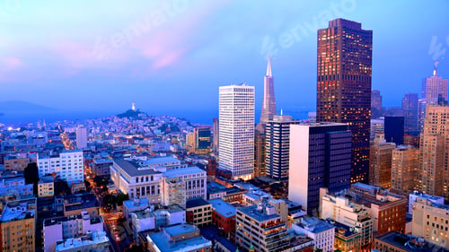 Preview: San Francisco Skyline at Dusk