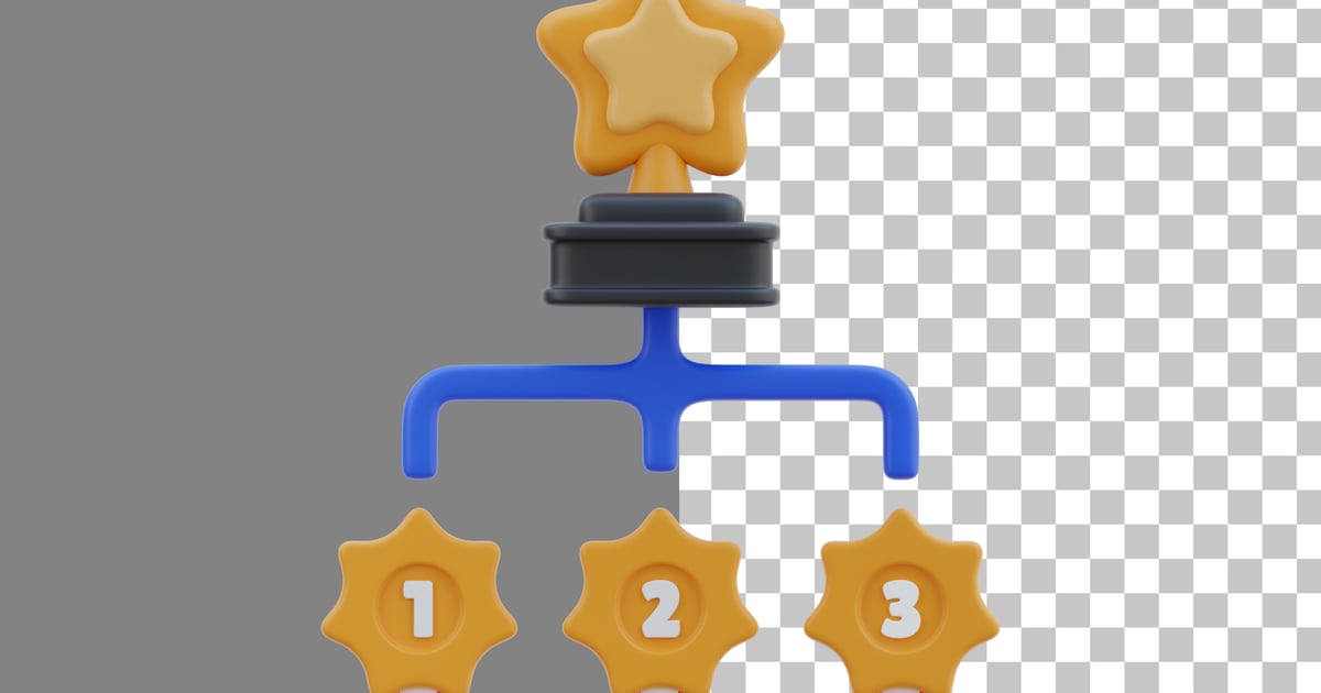 Ranking Factor 3D Icon 3D, Incl. ranking & seo - Envato