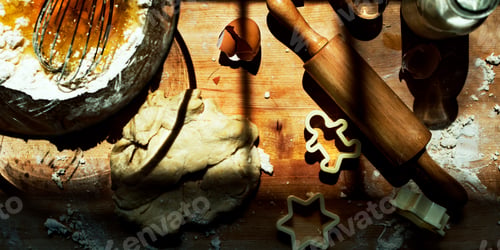 Preview: Baking Cookies Kid Bakery Fun Concept