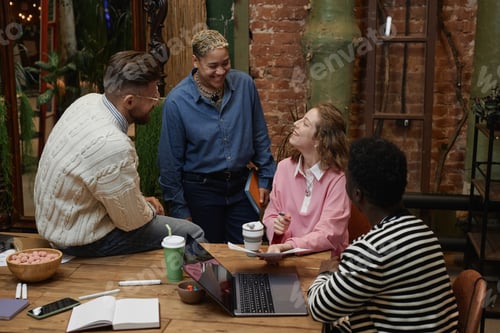 Preview: Diverse Young Business Team Work in Meeting